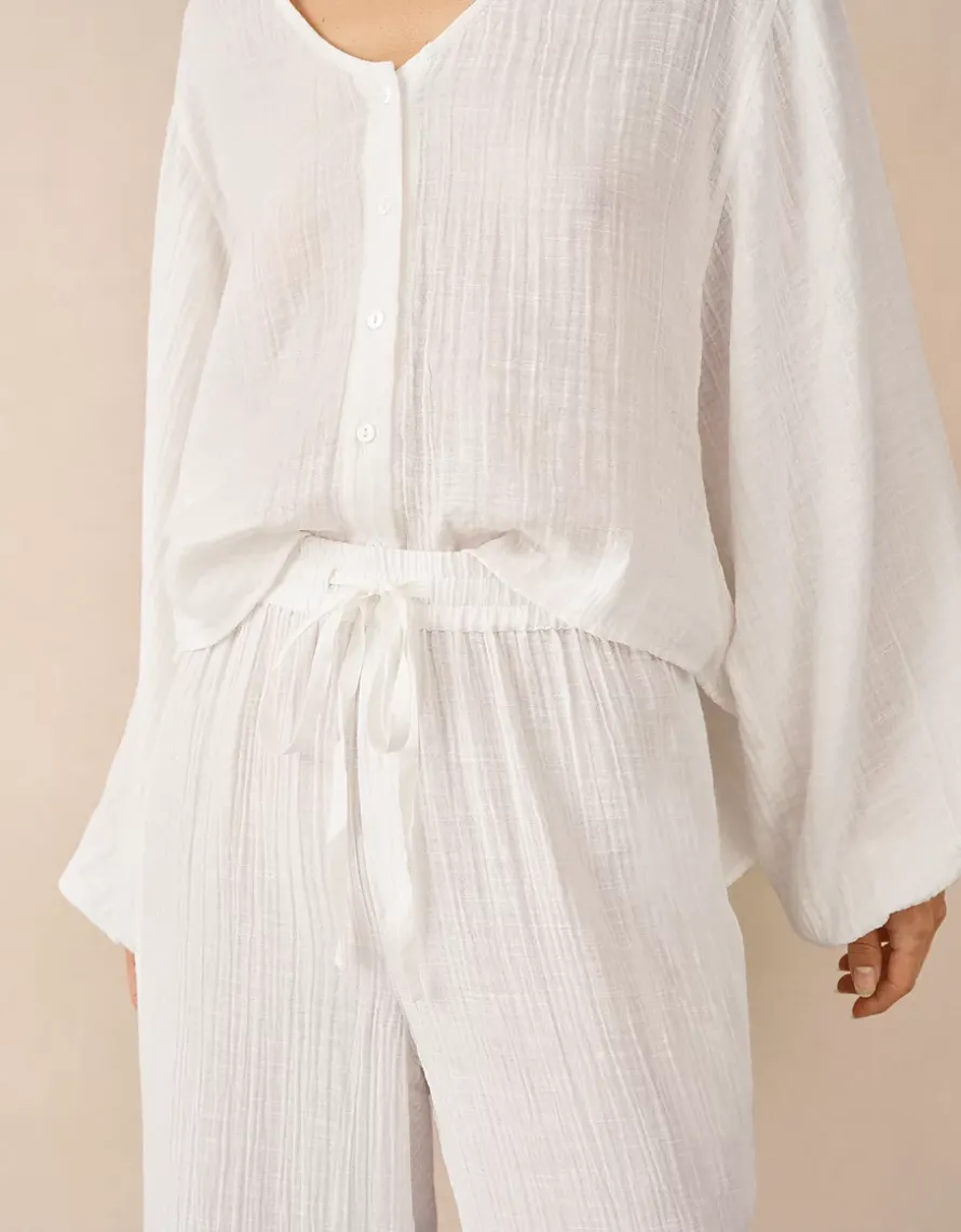 Organic Double Cotton Gauze Boho Pyjama Set