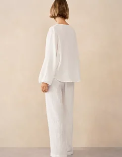 Organic Double Cotton Gauze Boho Pyjama Set