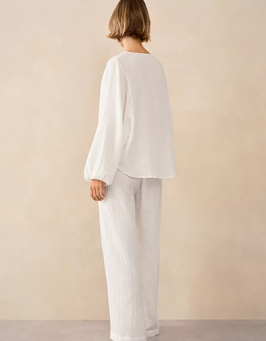 Organic Double Cotton Gauze Boho Pyjama Set