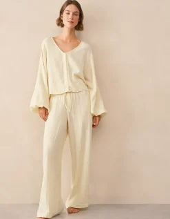 Organic Double Cotton Gauze Boho Pyjama Set