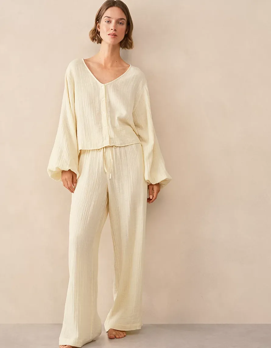 Organic Double Cotton Gauze Boho Pyjama Set