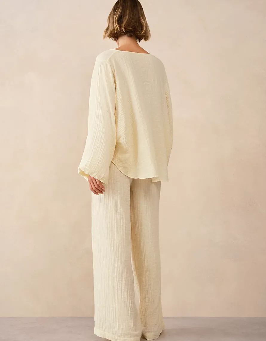 Organic Double Cotton Gauze Boho Pyjama Set