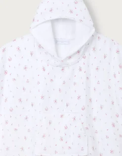 Organic Double Cotton Minnie Floral Towelling Hoodie (0–4yrs)
