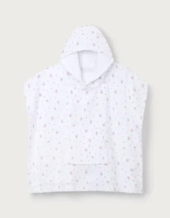 Organic Double Cotton Minnie Floral Towelling Hoodie (0–4yrs)