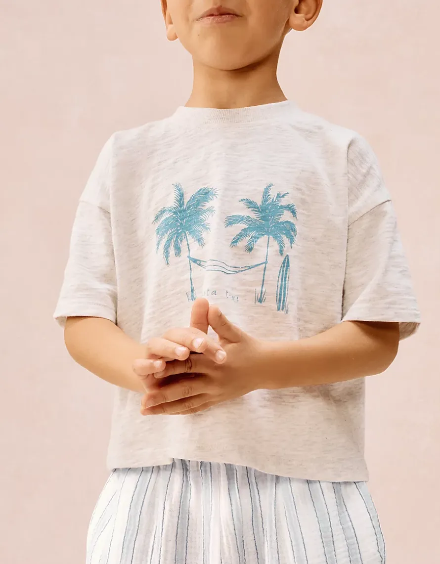 Organic Double Cotton Relaxed Fit Siesta Time Pyjamas (2–12yrs)