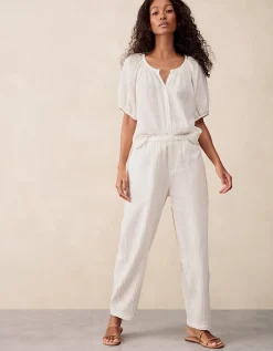 Organic Double Cotton Trousers