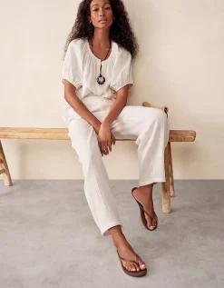 Organic Double Cotton Trousers