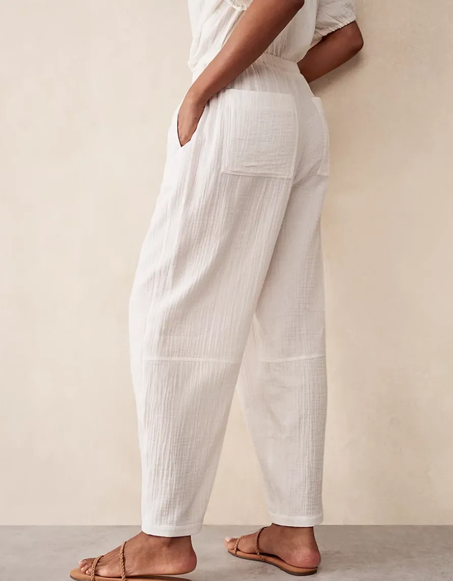 Organic Double Cotton Trousers