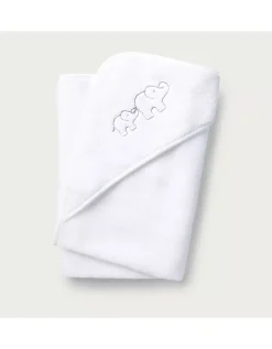 Organic Hydrocotton Elephant Hooded Baby Towel