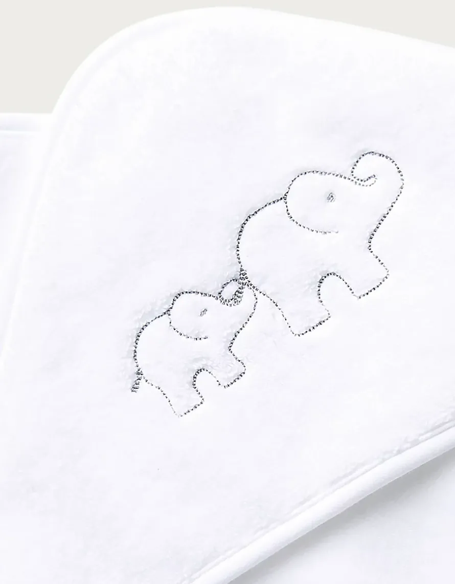 Organic Hydrocotton Elephant Hooded Baby Towel