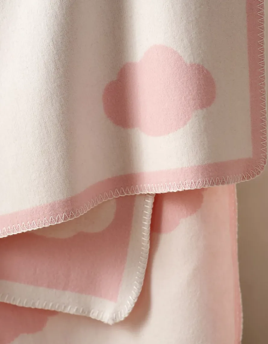 Pink Cloud Baby Blanket