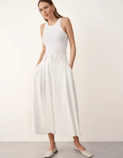 Pleated Culotte