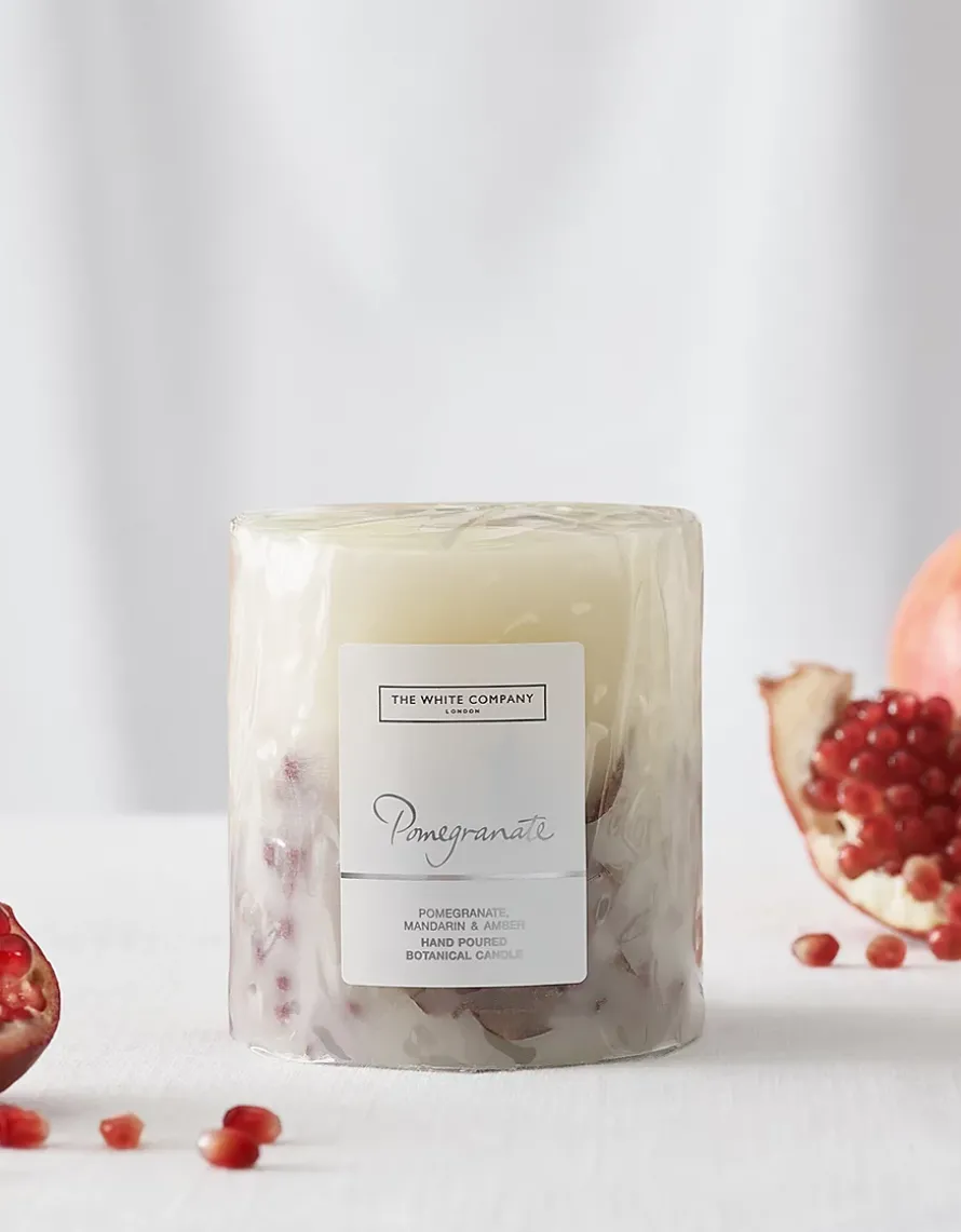 Pomegranate Botanical Candle – Medium
