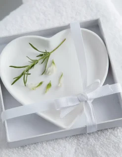 Porcelain Heart Soap Plate