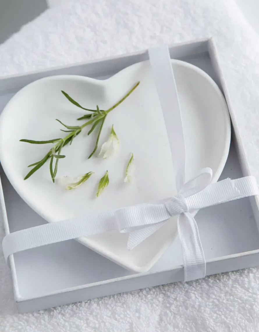 Porcelain Heart Soap Plate