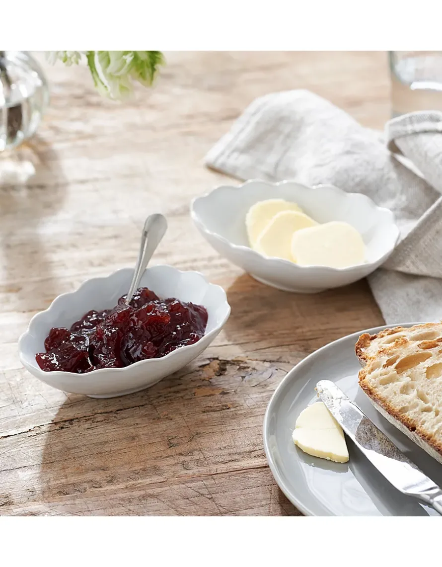 Portobello Scalloped Serving Bowls - Set of 2