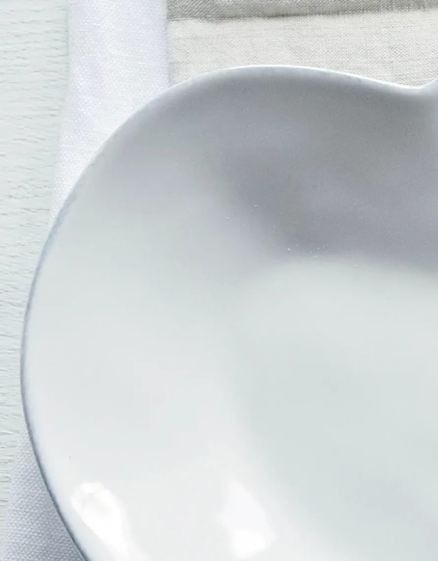 Porto Stoneware Heart Dinner Plate