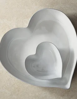 Porto Stoneware Large Heart Oven Dish