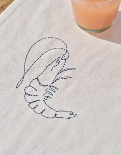 Prise du Jour Embroidered Table Runner