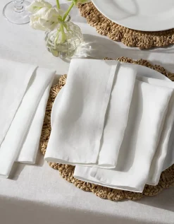 Pure Linen Napkins – Set of 4