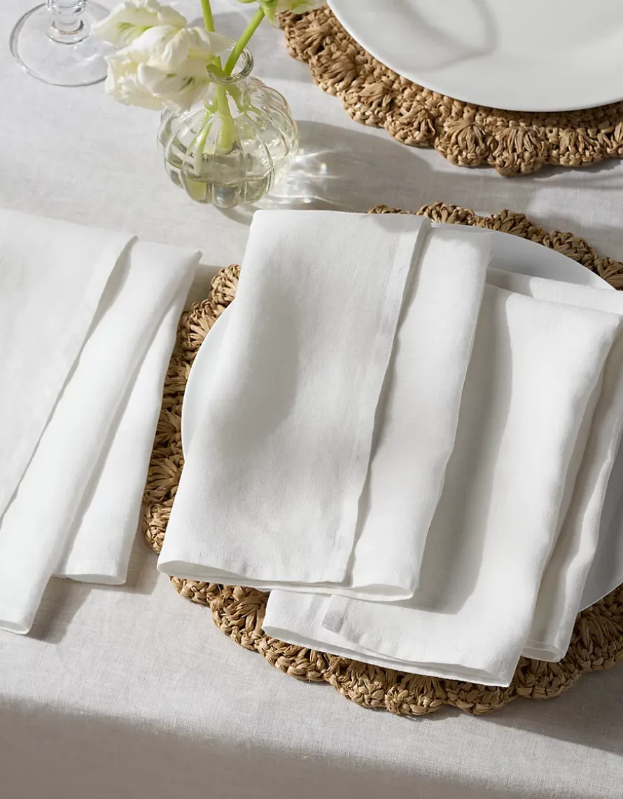 Pure Linen Napkins – Set of 4