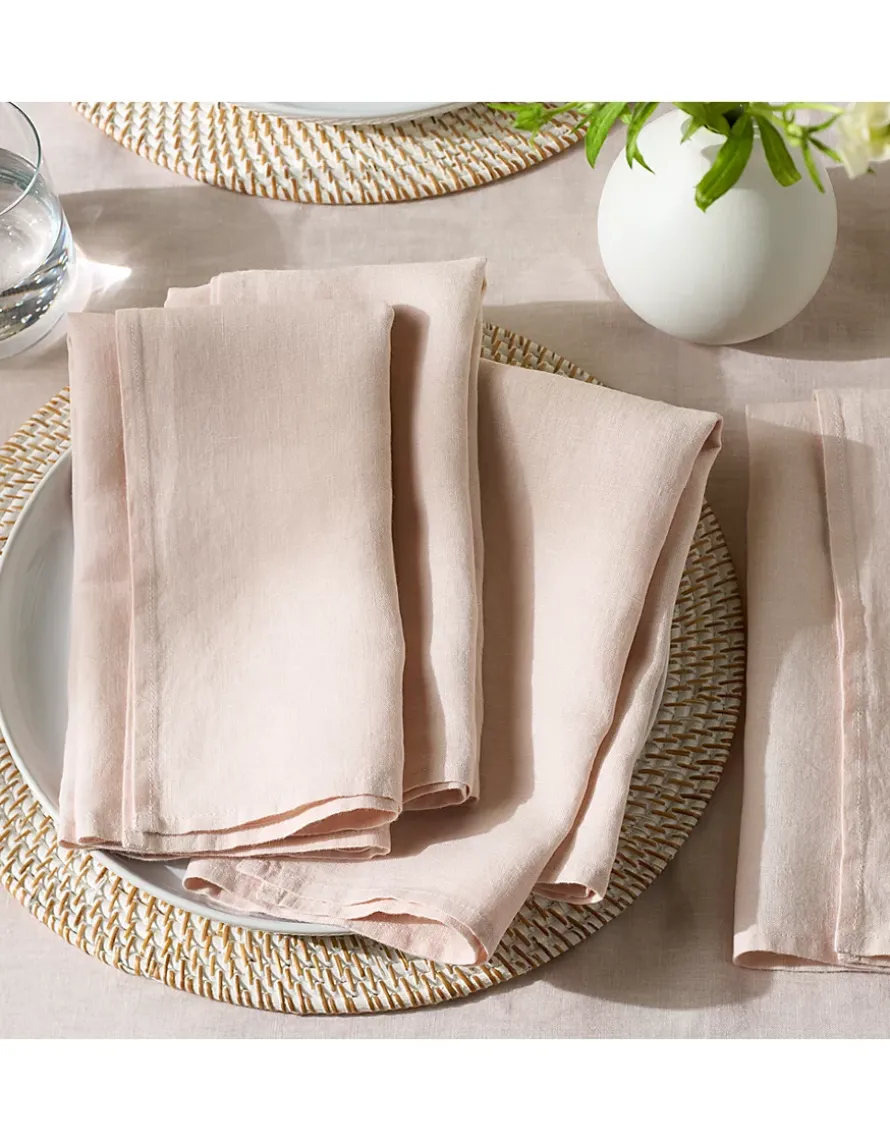 Pure Linen Napkins – Set of 4