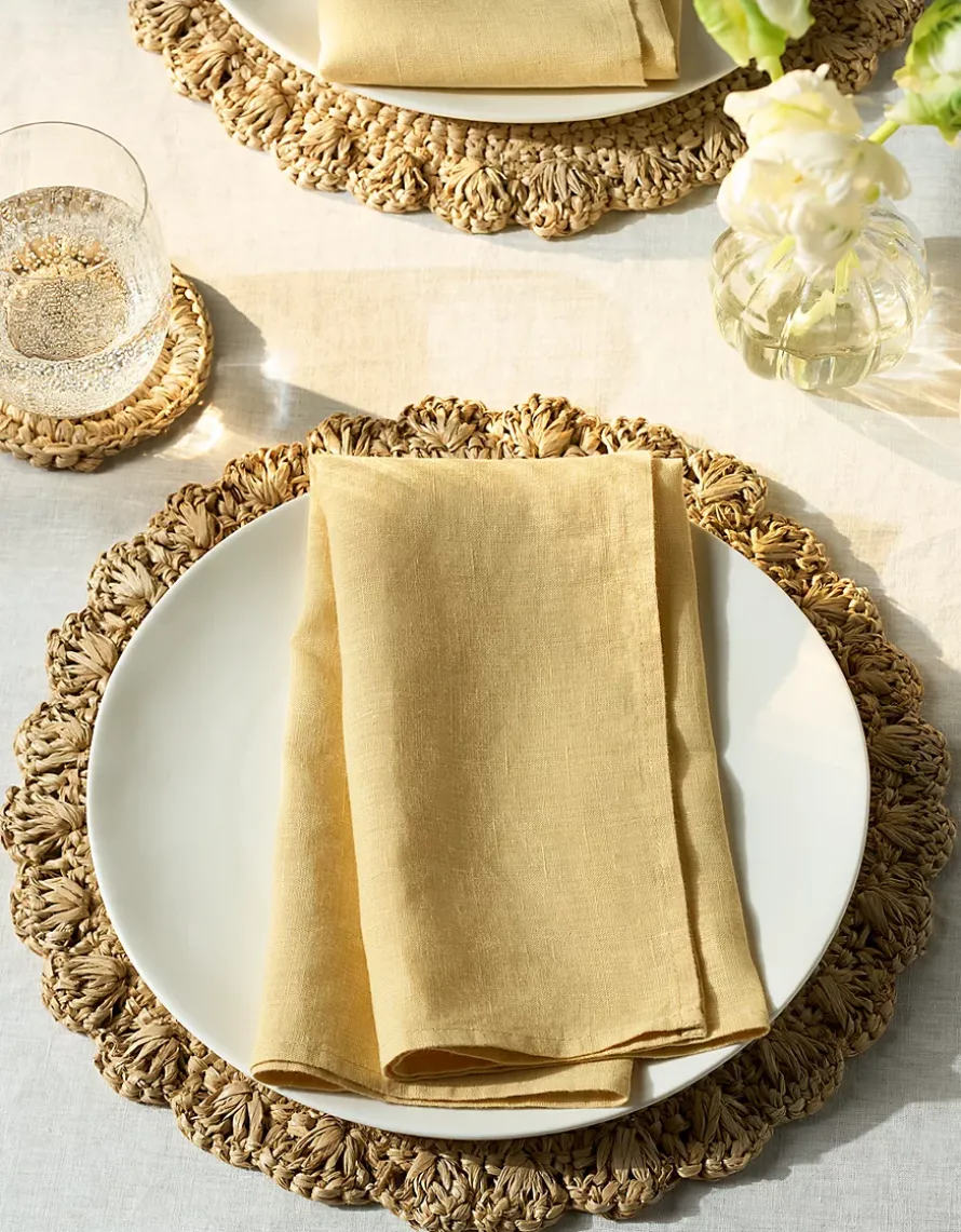 Pure Linen Napkins – Set of 4