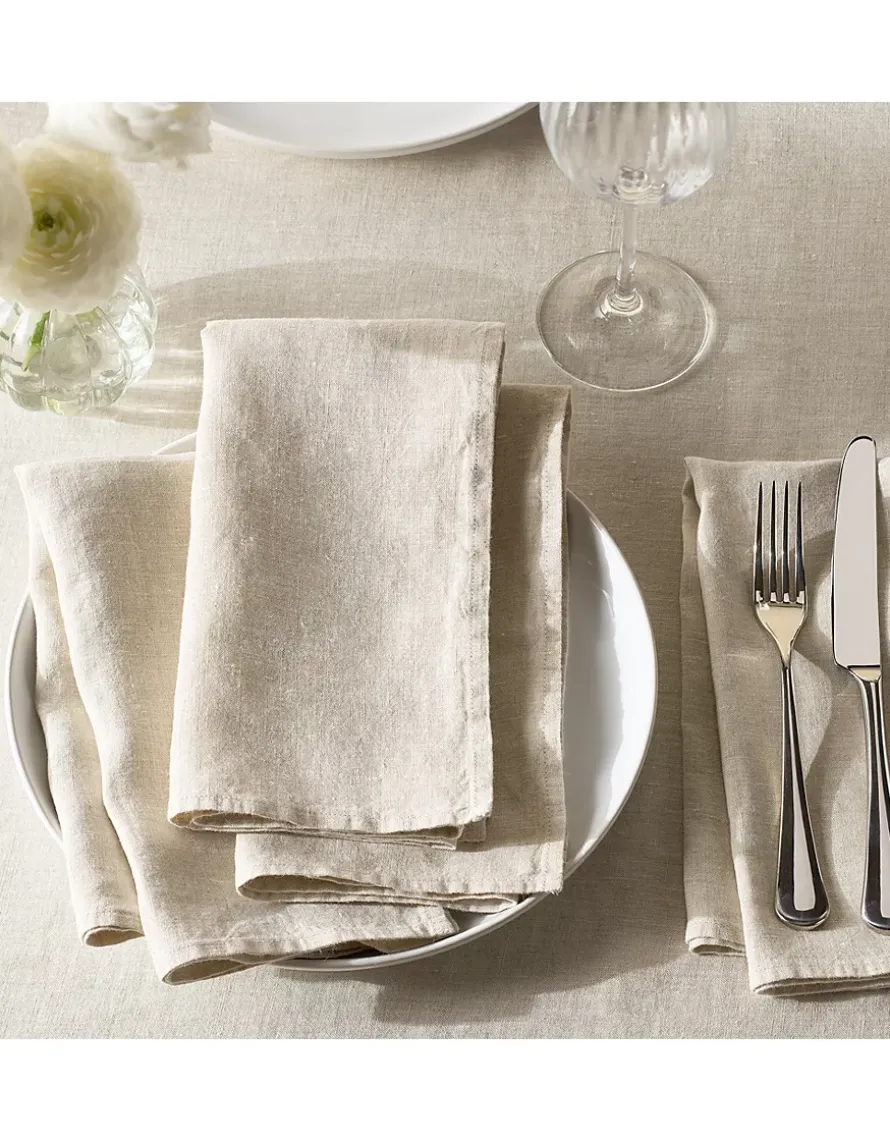 Pure Linen Napkins – Set of 4