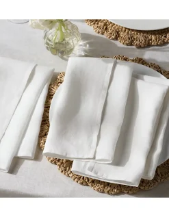 Pure Linen Napkins – Set of 4