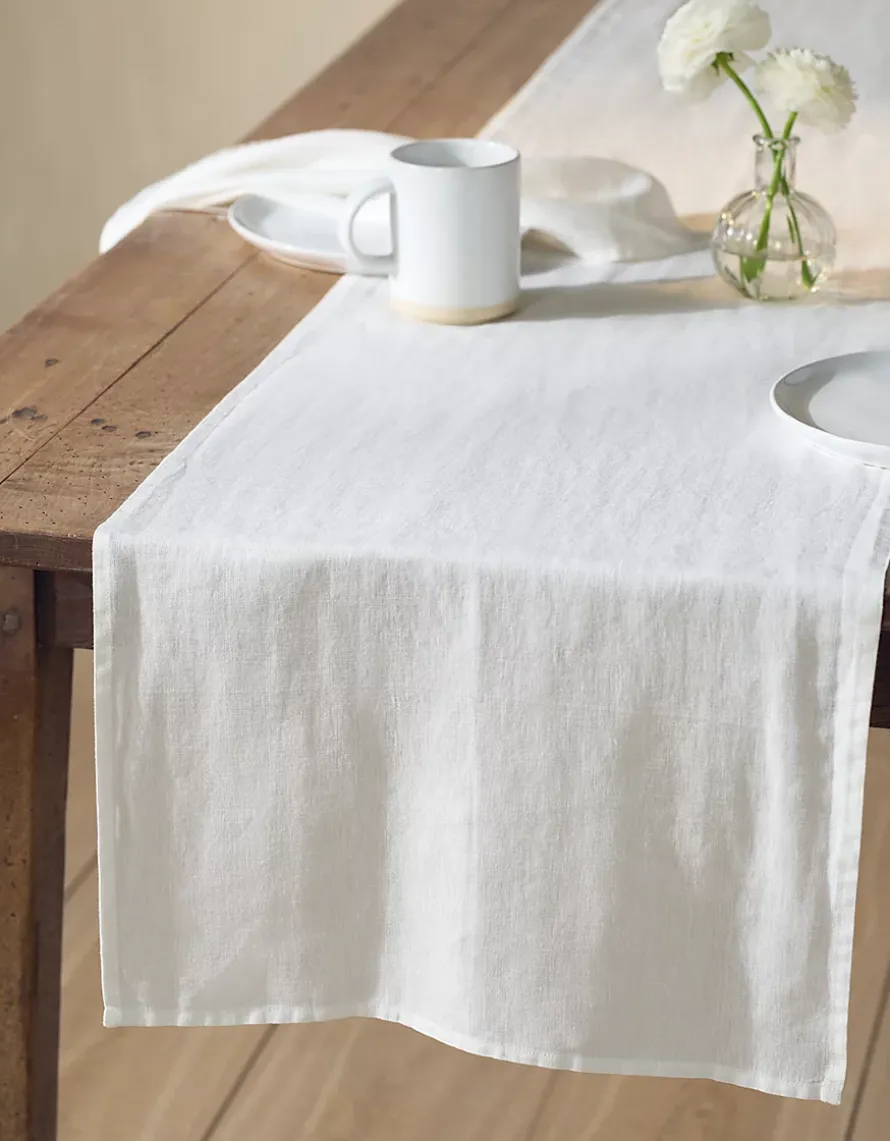 Pure Linen Table Runner