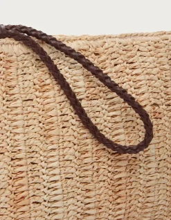 Raffia Clutch Bag