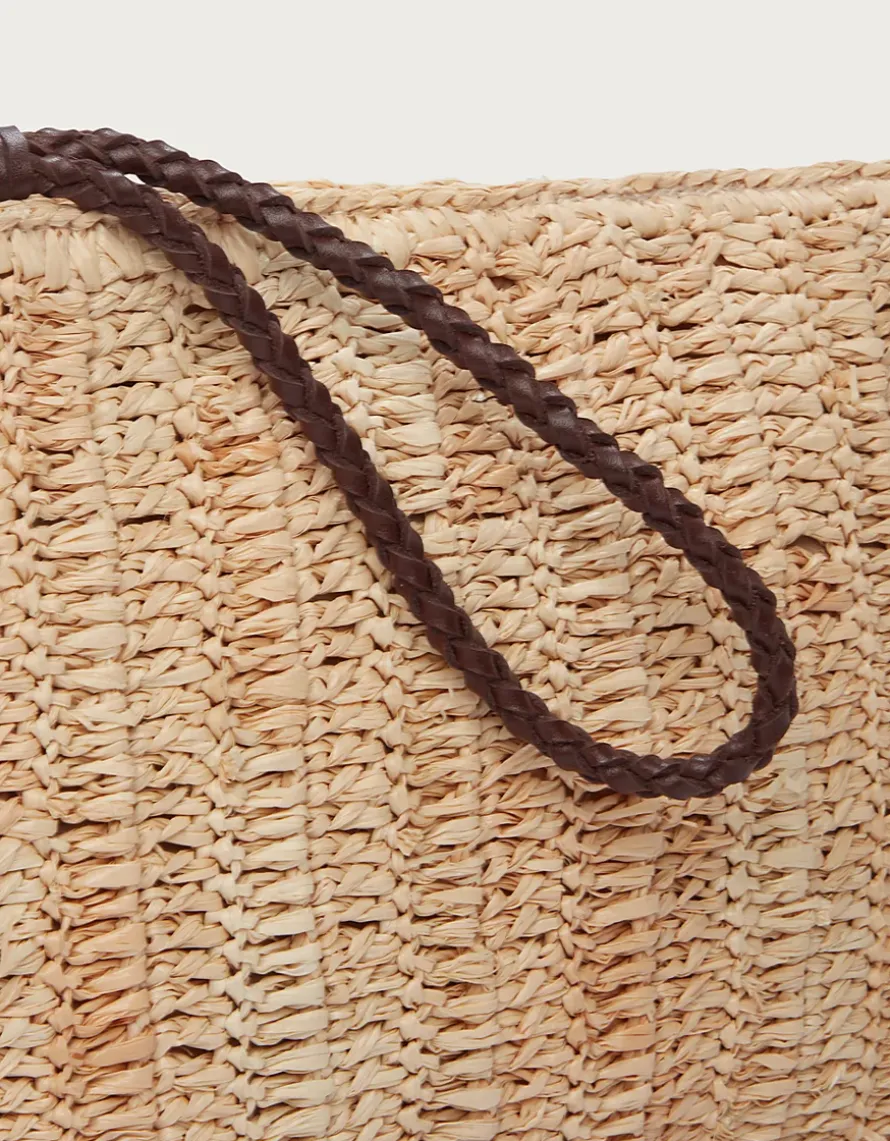 Raffia Clutch Bag