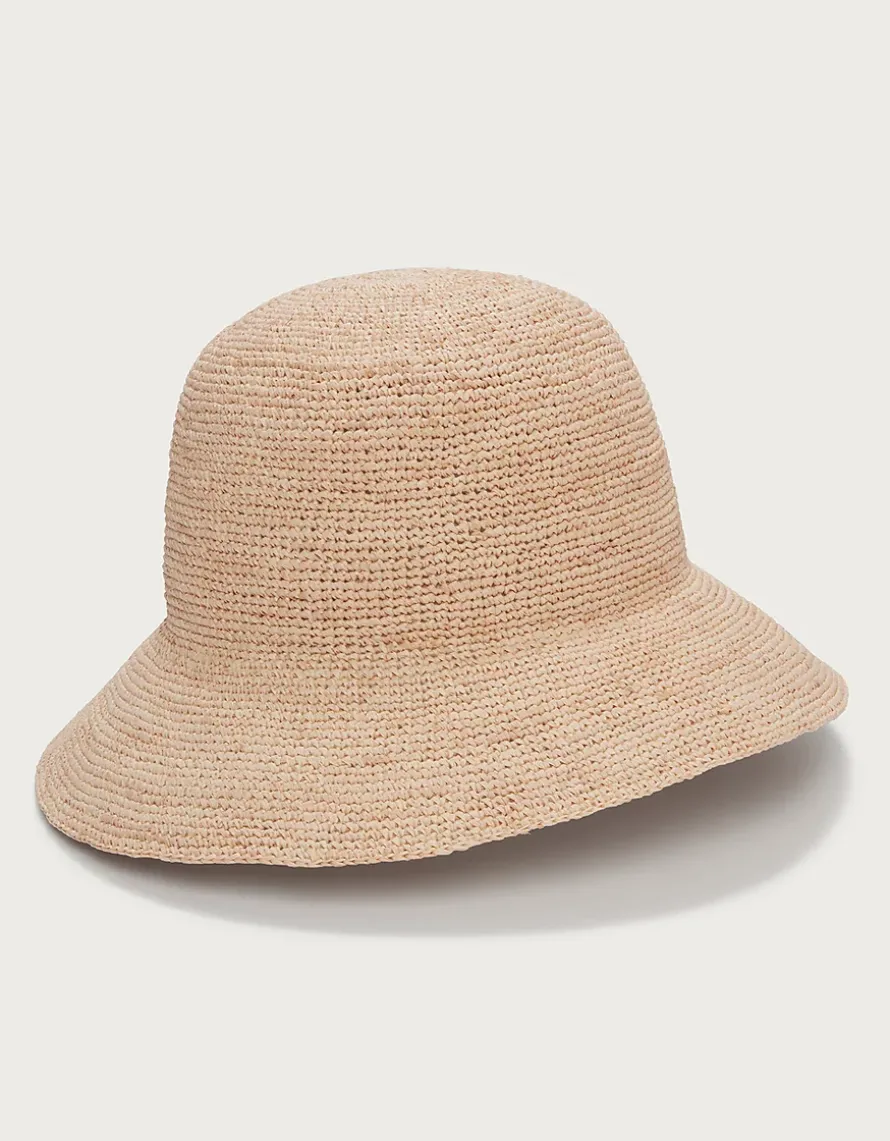 Raffia Short Brim Hat
