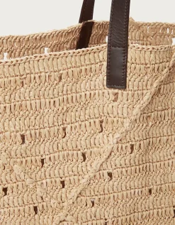 Raffia Tote Bag