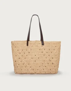 Raffia Tote Bag