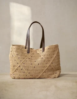 Raffia Tote Bag