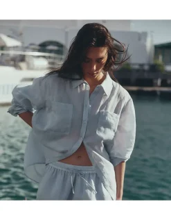 Ramie Boyfriend Shirt