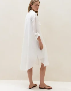Ramie Shirt Dress