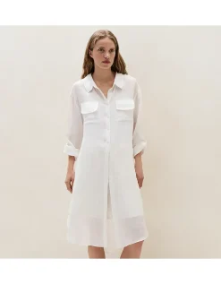 Ramie Shirt Dress