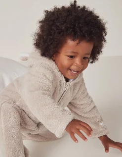 Recycled Fleece Romper (0–24mths)