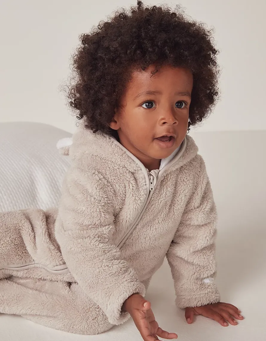 Recycled Fleece Romper (0–24mths)