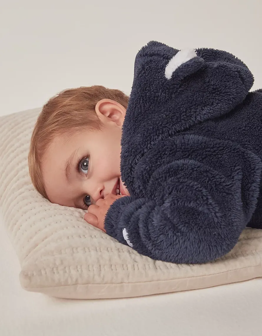 Recycled Fleece Romper (0–24mths)