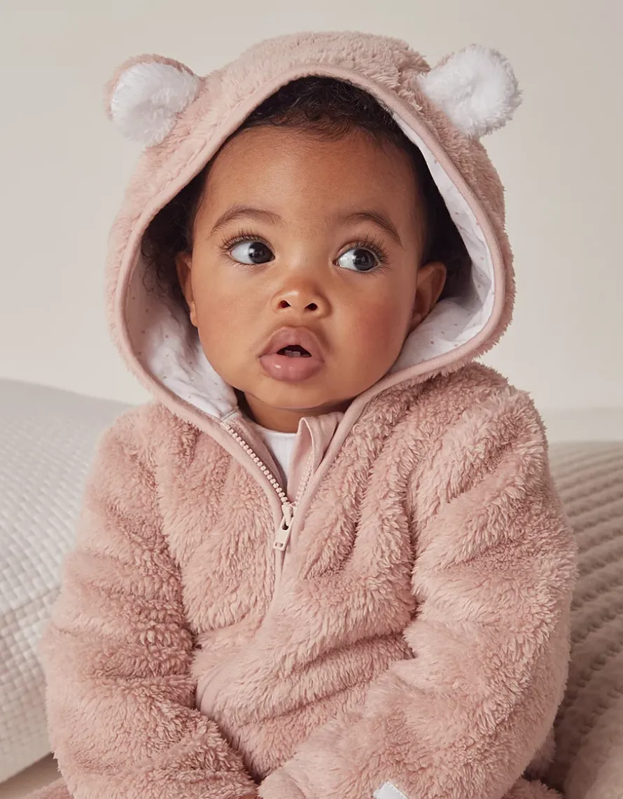 Recycled Fleece Romper (0–24mths)