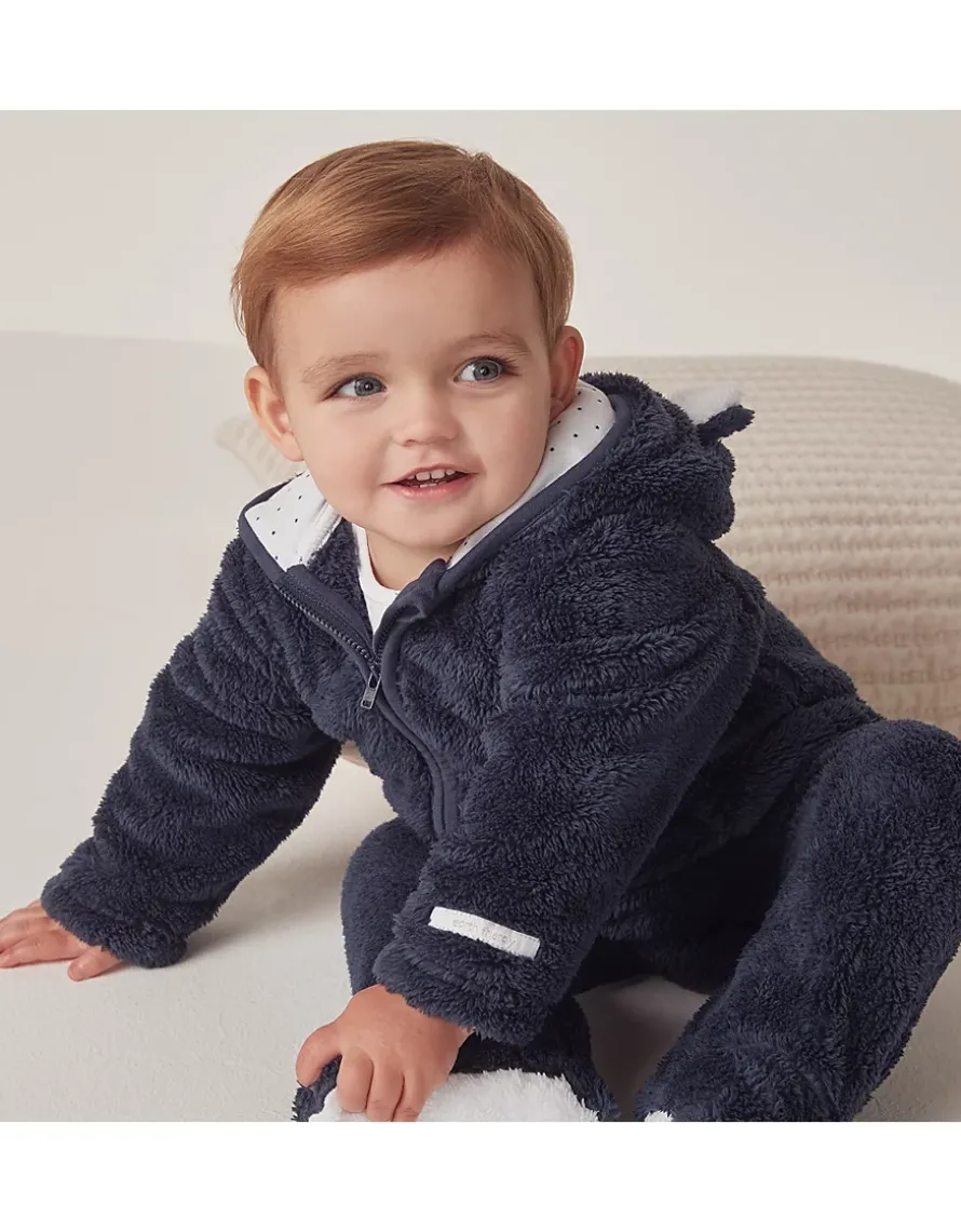 Recycled Fleece Romper (0–24mths)
