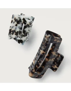 Resin Hair Clips – Set of 2