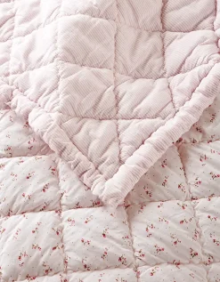 Reversible Floral Quilt