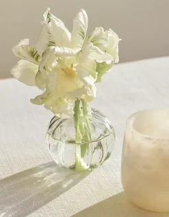 Ribbed Bud Vase