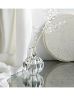 Ribbed Bud Vase