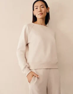 Rib Detail Sweatshirt