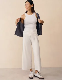 Roll Top Ankle Grazer Lounge Trousers